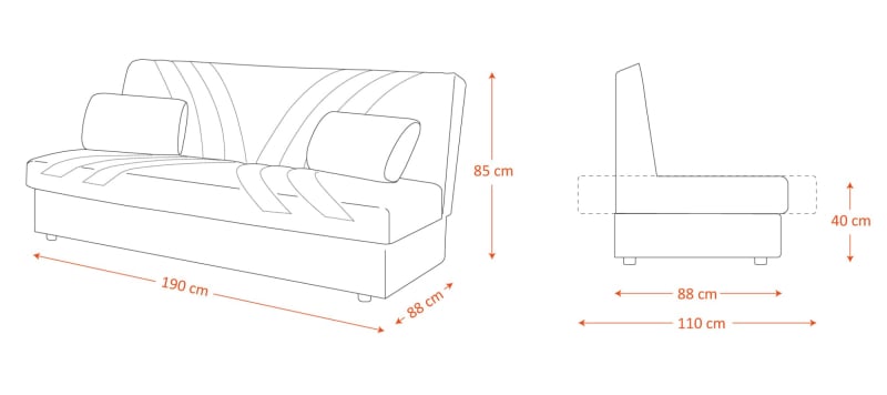sofa bed for 1 person